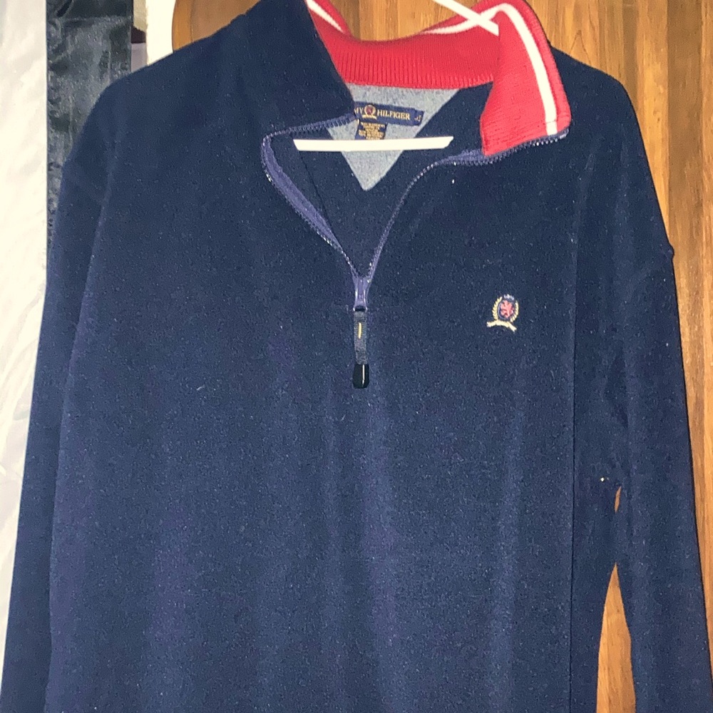 Vintage Tommy Hilfiger Quarter-Zip Sweater